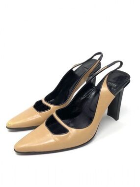 CASADEI retro heeled slingbacks, made in Italy, size 10B
